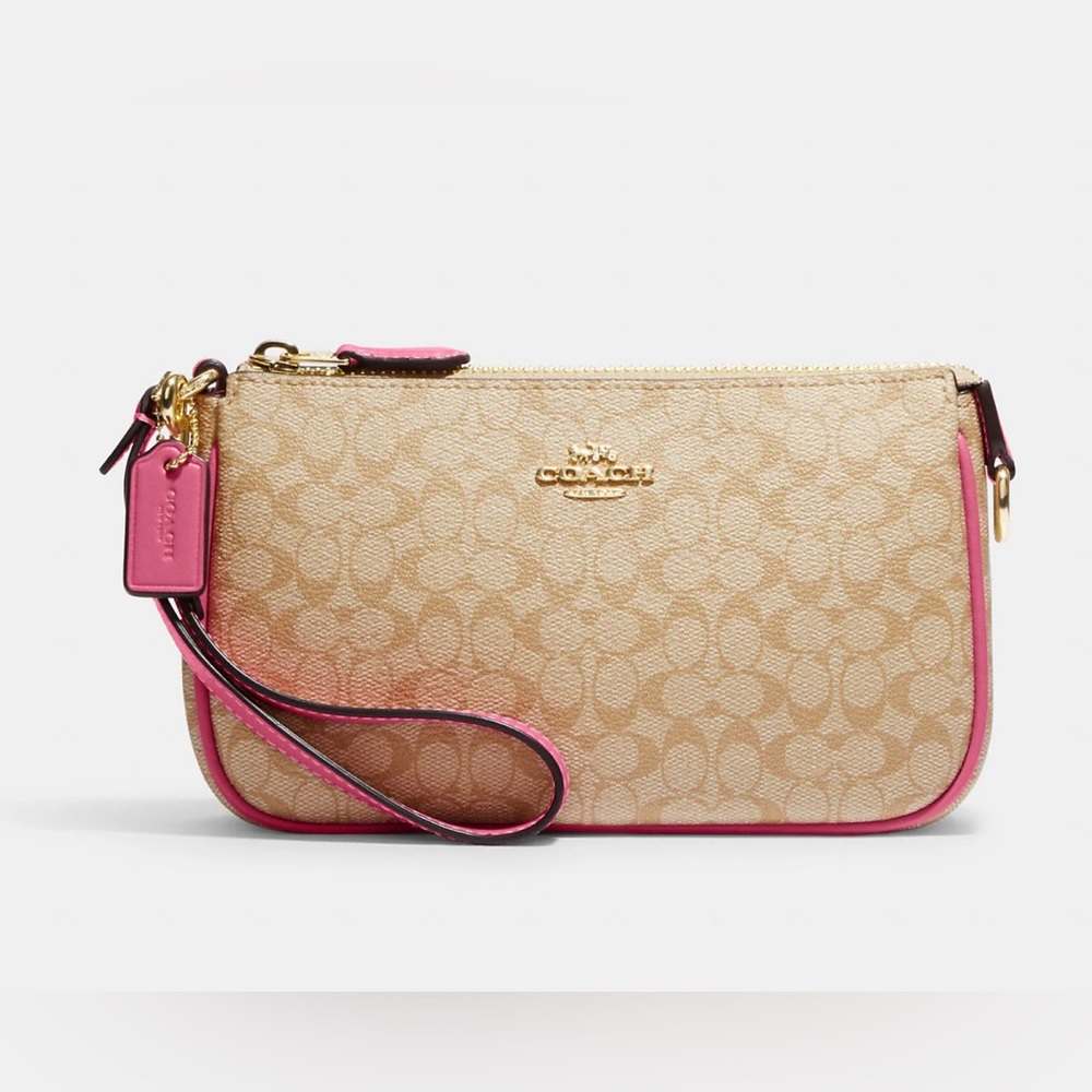 NWT Coach Nolita 19 In Colorblock Signature Canvas.